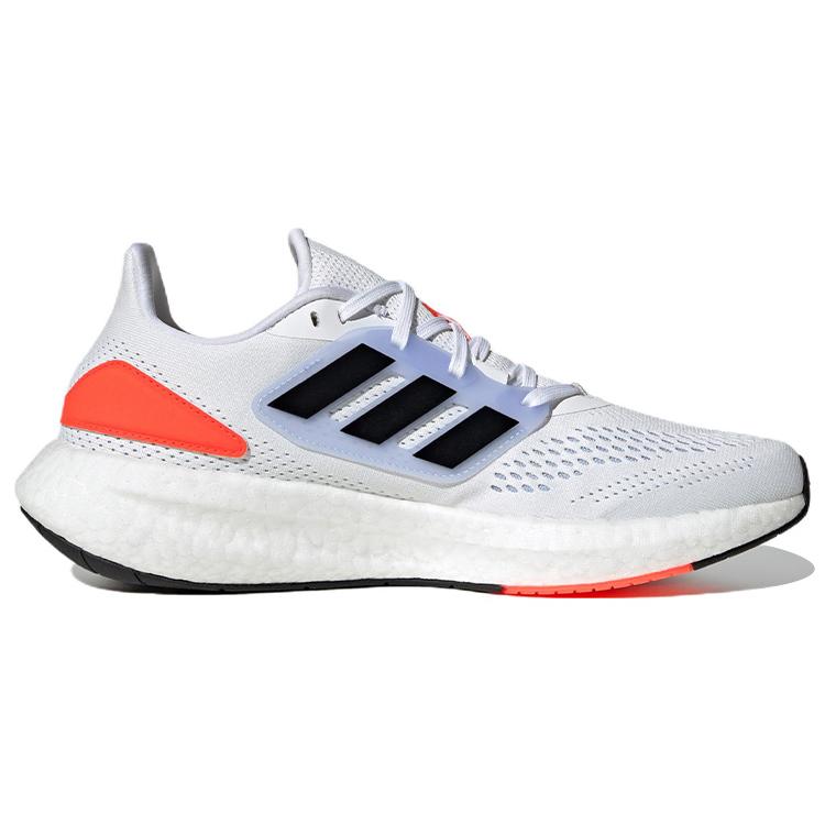 adidas PureBoost 22 'Blue Dawn Solar Red' (Unisex) Cloud White / Core Black / Blue Dawn Running Shoes HQ8589