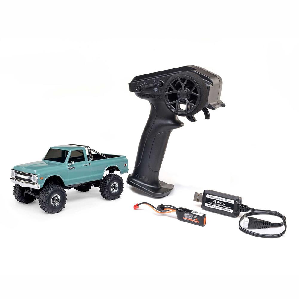 

AXIAL SCX30 K10 Щітковий 4WD AXI-2260 1/30 Мікро RC Електричні Моделі Автомобілів на Дистанційному Керуванні Тралер RTR Іграшки для Дорослих та Дітей зелений