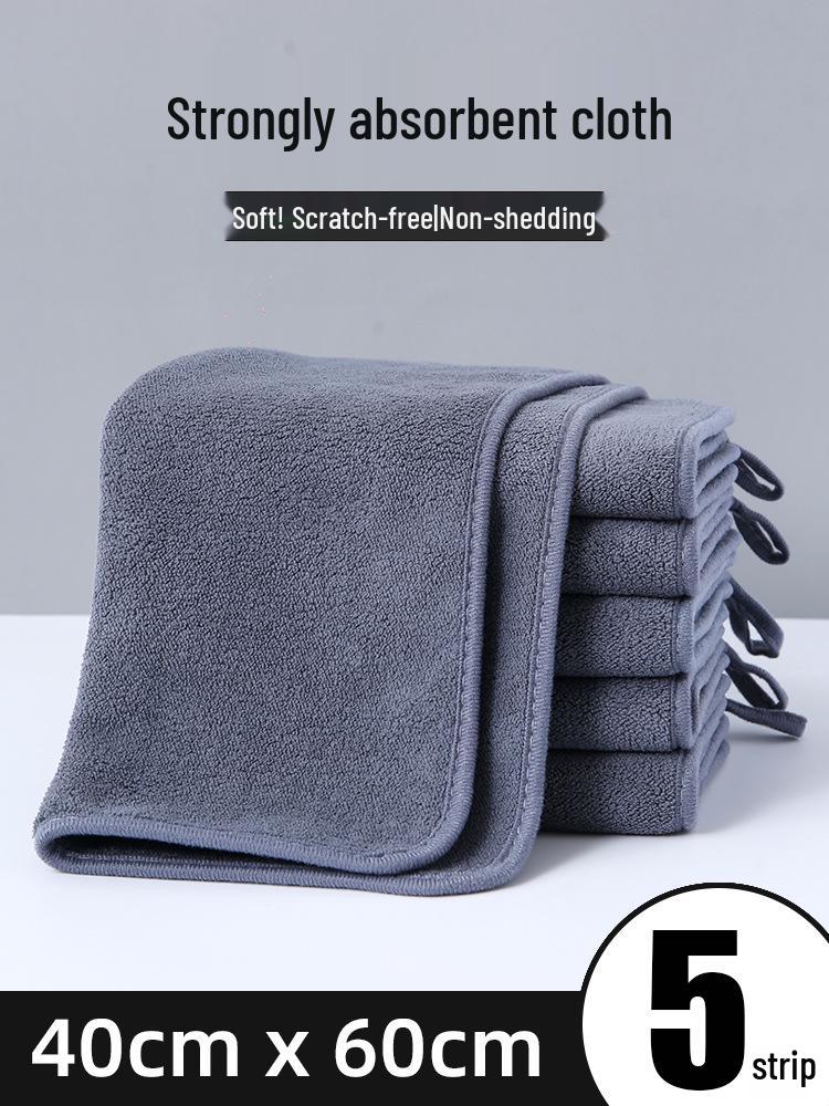 Thickened No-Trace Absorbent Cleaning Towel for Household, Table, Floor, and Car