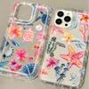 Blue Ocean Animals Phone Case For iPhone 16 15 14 Pro 13 12 11 Max Plus 7 8 Plus XR X XS SE 2020 Shockproof Soft Silicone Cover