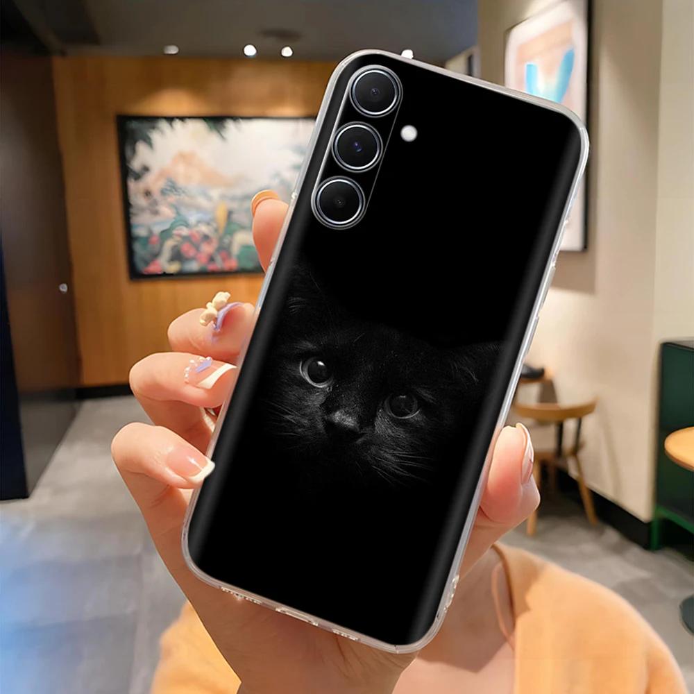 For Samsung A26 Soft Shockproof Clear Case For Samsung Galaxy A26 SM-A266E Silicone Cute Animals Painted Bumper Back Cover Capas