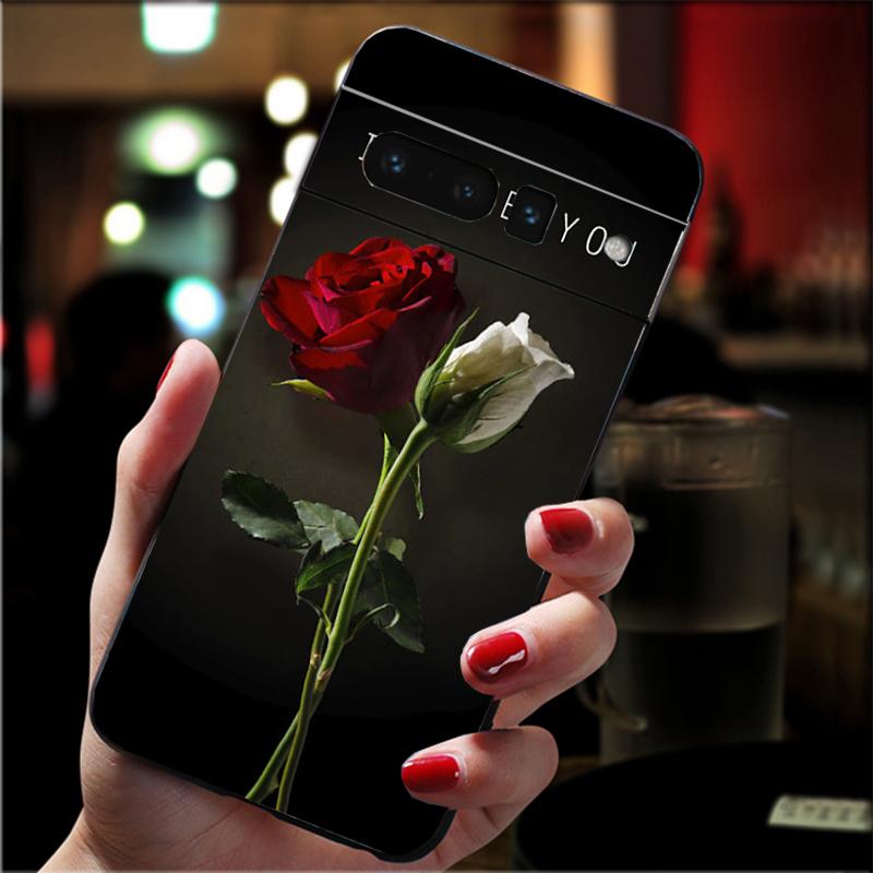

Phone Case For Google Pixel 10 Pro XL 9 Pro XL 9A 8 7 6 Pro Pixel 8A 7A 6A Pixel 8 7 6 5 Rose Google Pixel 8a