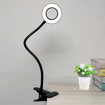 LED Reading Light 3 Light Mode 10 Dimmable Brightness Levels Flexible Gooseneck Book Light Clip On Lamp for Reading Home Office
