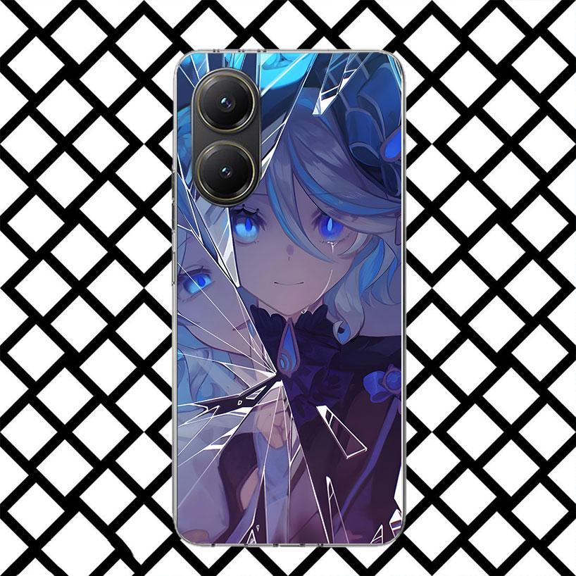 

Genshin Impact Furina Phone Case for Xiaomi Poco F7 Ultra X7 X6 X5 Pro X4 Gt M8 M7 Redmi 15 15C 13 13C 12 12C Soft Cover Fundas Xiaomi Poco X7 Pro