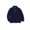 Uniqlo X White Mountaineering Collaboration Fleece Loose Pullover Sweatshirt Unisex sweatshirt Indigo 443221-69