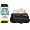 MEEDEN Foldable Paintbrush Compact Storage for Watercolor Paint Paintbrush Paintbrush Holder for Oil and Watercolor Brush Pen Case Case, Pens,