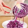 Wide Mouth Stainless Steel Cabbage Grater with Silicone Handle Vegetable Potato Shredder Peeler Slicer Cutter Kitchen Gadgets
