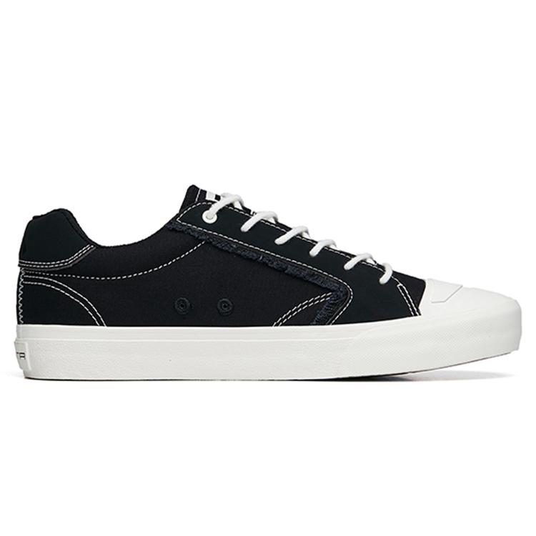 Anta Life Collection Slip Resistant Abrasion Resistant Slip Resistant Abrasion Resistant Low top Canvas Shoes Men's 112228077S-2