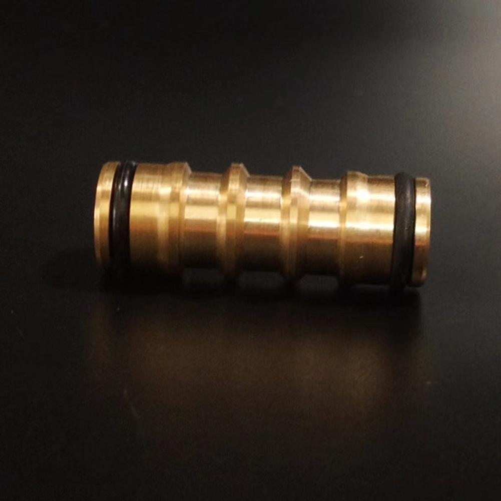 4pcs Brass Pipe Fittings Leak-Proof Seal Quick Connect For Irrigation Watering Garden Pipe Fittings Easy Installation