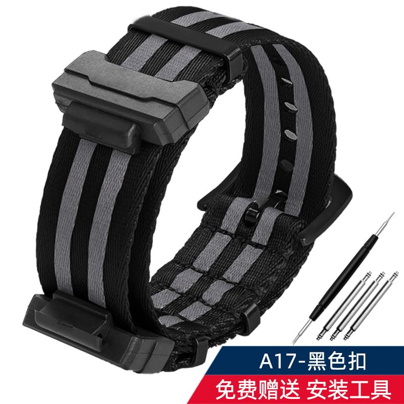 16mm Adapter+ Conversion Nylon Strap For Casio Gshock GA120 GA100 5600 GWM5610 DW6600 Watchband Accessories