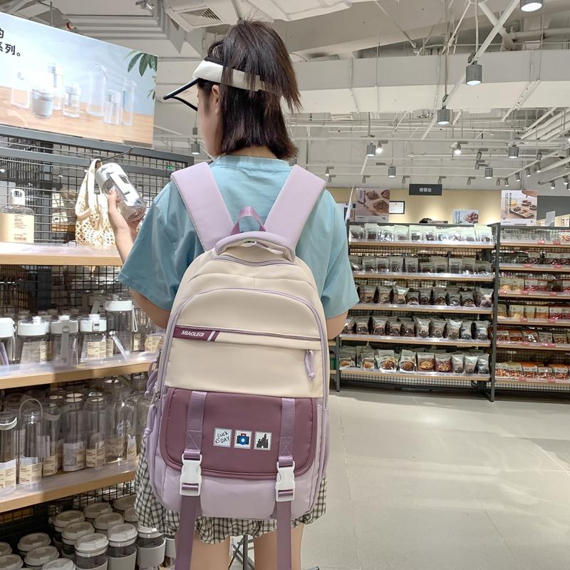 Женский рюкзак большой емкости из нейлона — фото 15