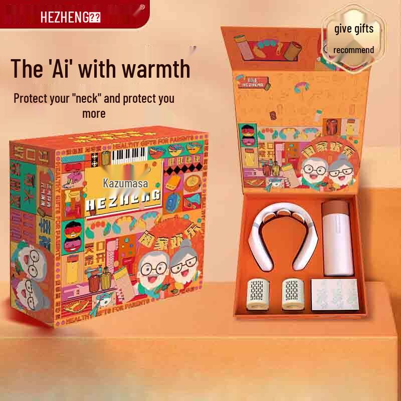 

Hezheng Shoulder & Neck Massager, Moxibustion & Smart Cup Gift Set