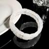 Bracciale Quadrato in Cristallo Bianco Naturale Jingxi Ji