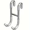 1pc Stainless Steel Towel Hook, No-Drill Robe Hook, Heavy-Duty Hanger For Towels, Bathroom Partition Hook