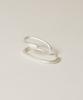 Novice Tokyo Double Line Antenna Ear Cuff / Silver