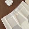 Ladies Summer Lace Waist Head Splicing Light Transparent No Trace Naked Sense 10A Antibacterial Crotch Waist Triangle Briefs