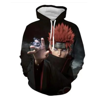 2024 Novo 3d Impressão Digital Com Capuz Suéter Naruto Moda Confortável Homens E Mulheres Adulto Crianças Tamanho