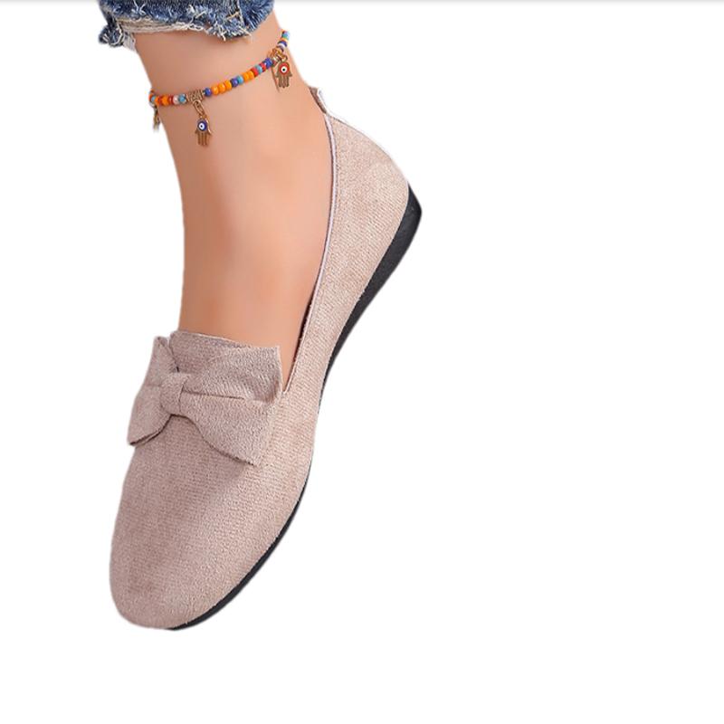 Pantofi de damă la modă cu fund plat și fundă, pantofi loafer, pantofi sport de toamnă la modă 2024 noi, pantofi casual de alergare, confortabili pentru mers, călătorii, trend, pantofi de damă