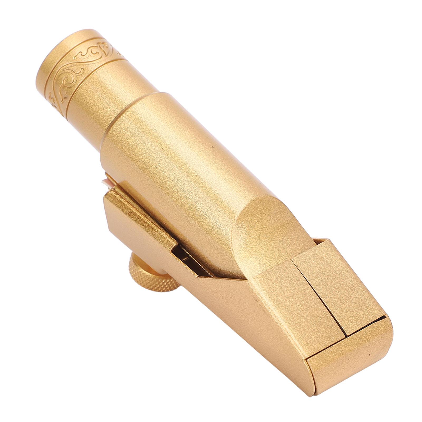 

Мундштук для альт-саксофона с колпачком из металла и латуни для профессионалов и начинающих, замена саксофона