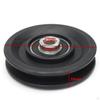 Nylon Bearing Pulley Wheel 90mm/3.5" Wearproof for Accessory Garage Door