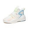 Anta Lifestyle Series Gift Recommendation Mid-Top Casual Shoes Women Sneaker White Blue 122038081-3