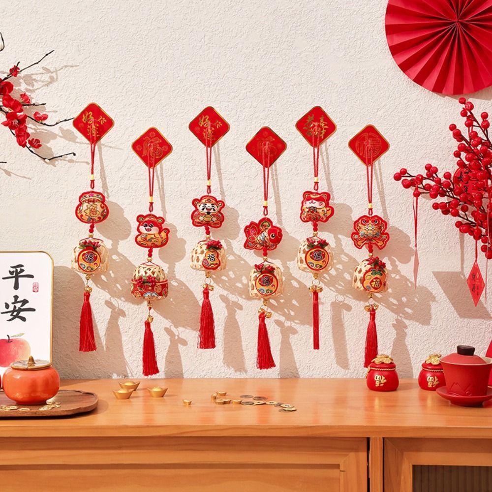 Reusable Spring Festival Decoration Pendant Creative New Year Ornaments Atmosphere