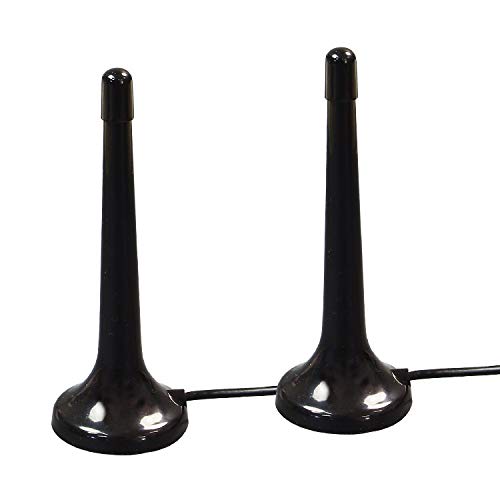 Value Set of 2, Terrestrial Digital, One-seg, High Sensitivity Antenna (Telescopic Type), For Car