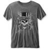 Guns N' Roses Faded Skull Official Tee T-Shirt Mens Unisex