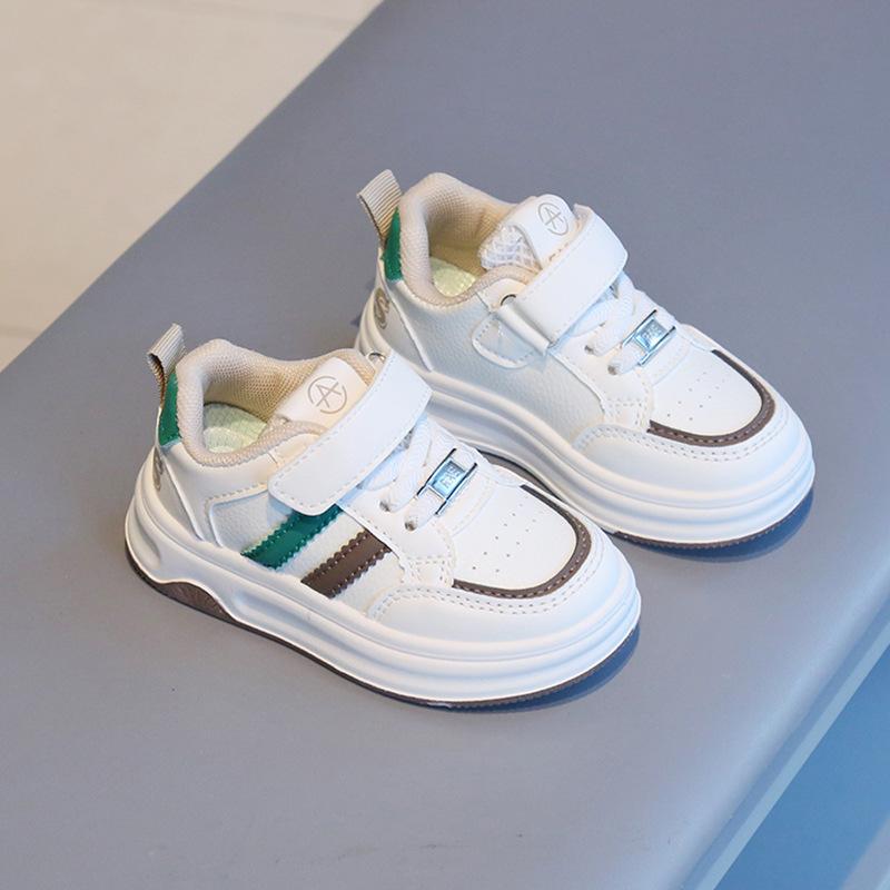 Children's sports shoes board shoes medium and small children's casual shoes tide little white shoes men's and women's baby shoes kindergarten ru