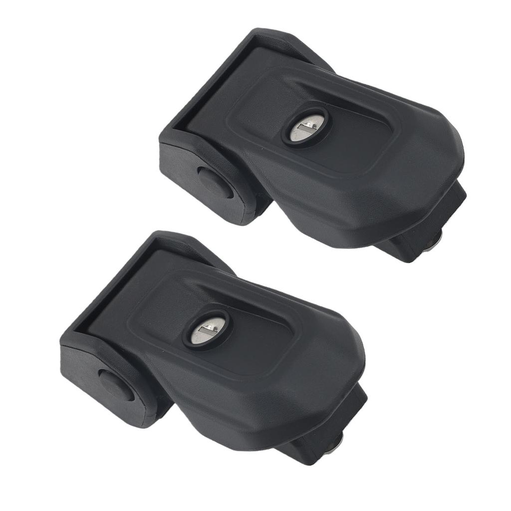 Locking Hood Latches Heavy Duty Anti Theft Hood Lock Catch Replacement for Jeep Wrangler JL 2018 2026