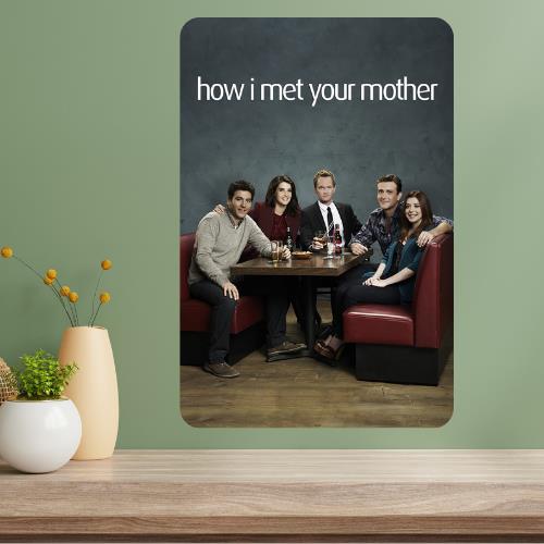 How I Met Your Mother Classic TV Show Metal Poster Sign 20x30cm(7.8x11.8inch)