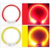 Collare per cani a LED Ricaricabile Luminoso Ricarica USB Cucciolo Collare Illuminato per Esterno