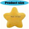 Kids Safe Stuffed Star Pillow Decorative Soft Cushion for Nursery Playrooms Lounging
