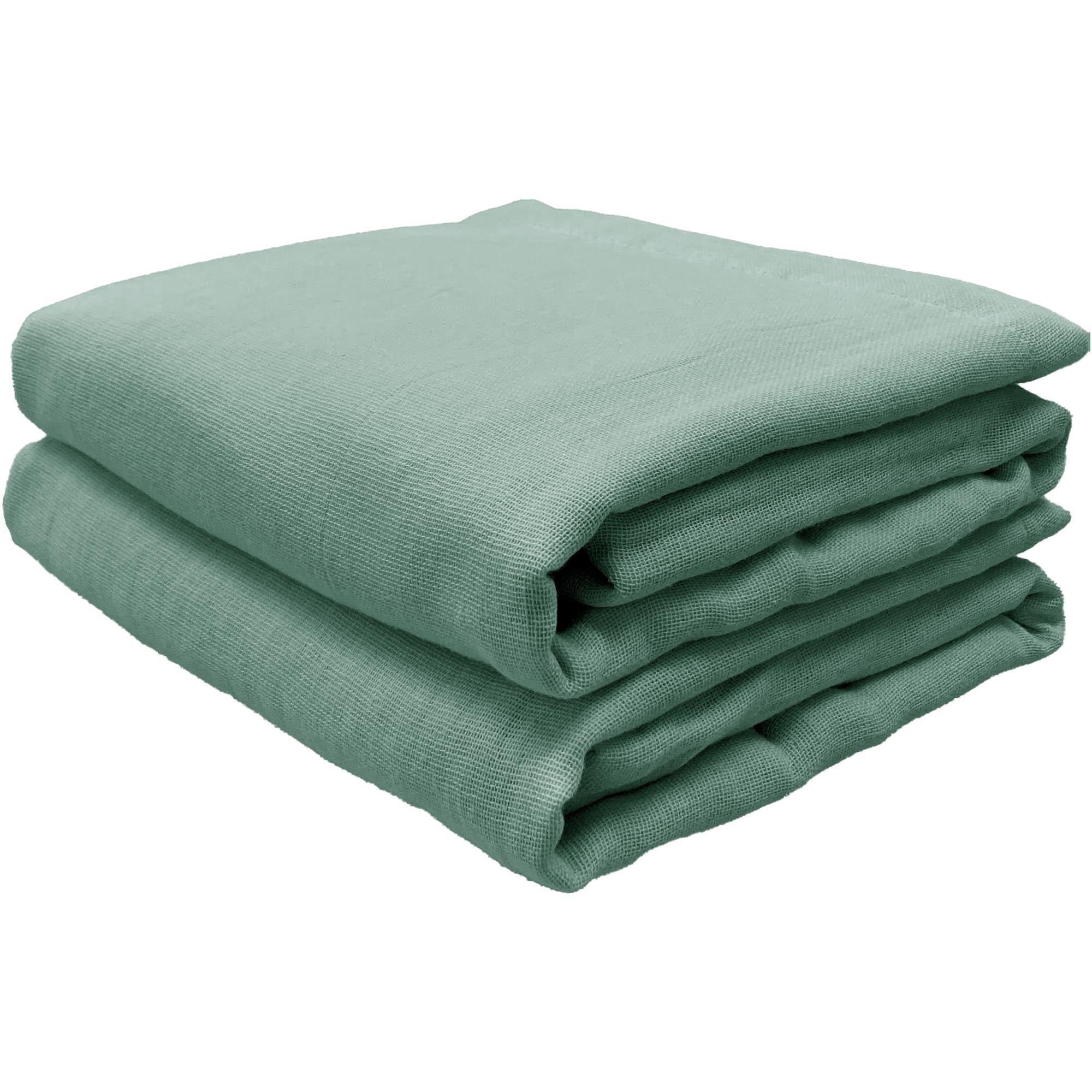 

Набор из 2 полотенец Fuwarira Gauze Bath Highly Low Low, 65x120см, 100% хлопок, тонкие, впитывающие, быстросохнущие, линяющие, объемные, шалфейные, [доставка в сжатом виде]