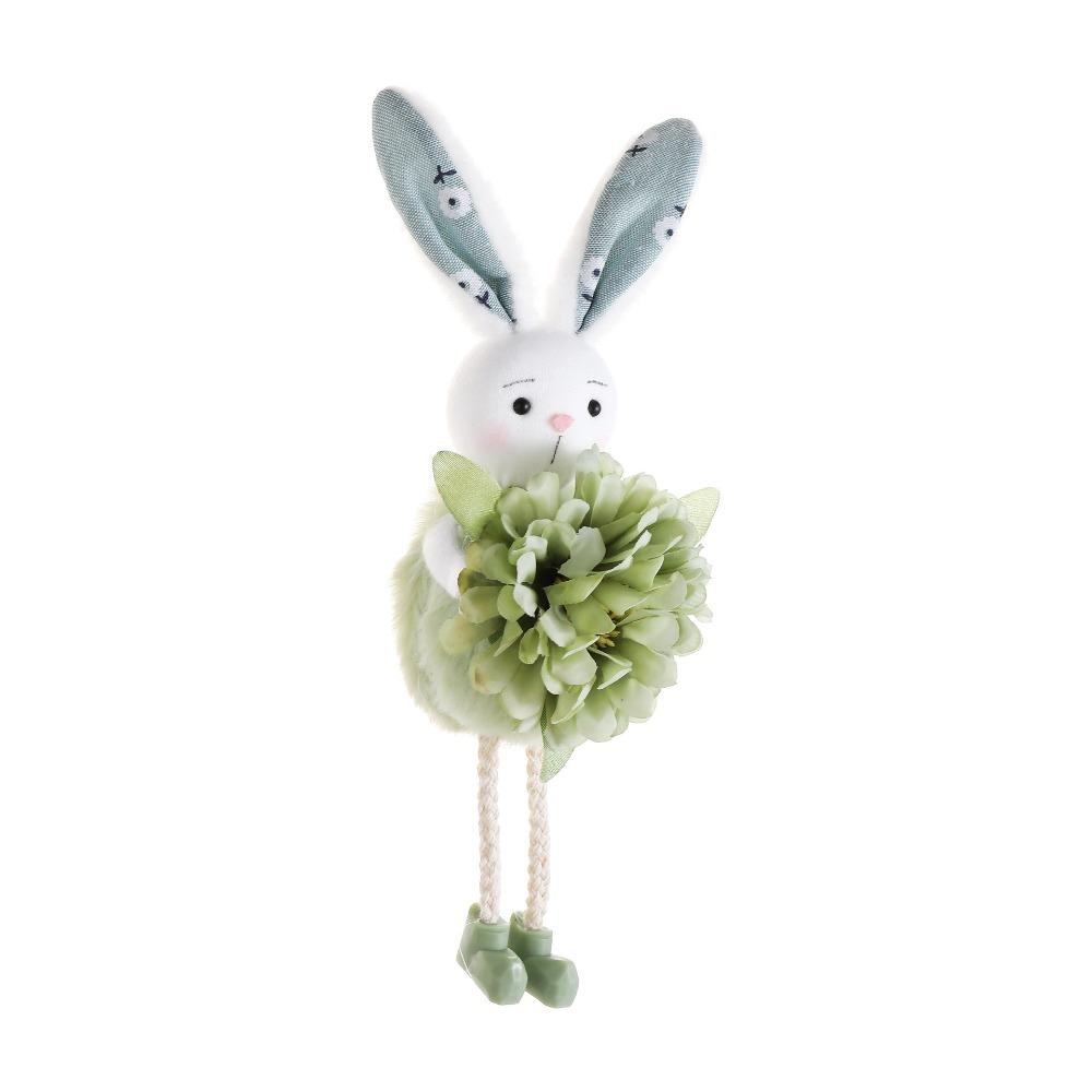 Colorful Bunny Doll Ornaments Cute Rabbit Hanging Ornament Easter Rabbit Pendant Festival Party