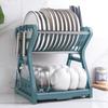 2-tier Dish Drying Rack for Single-person Households