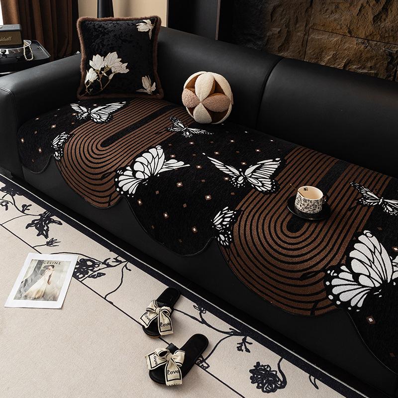 American Light Luxury Sofa Cushion, Universal In All Seasons, High-End Non-Slip Sofa Cover, Atmosphere Cover, Seat Cushion