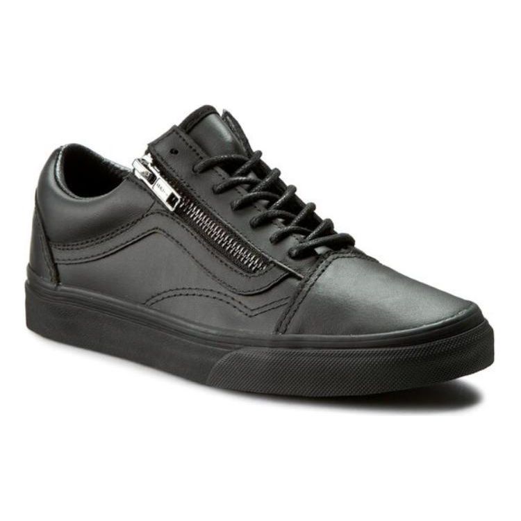 Vans Old Skool Zip Gunmetal Unisex Sneakers Black VN00018GJTL