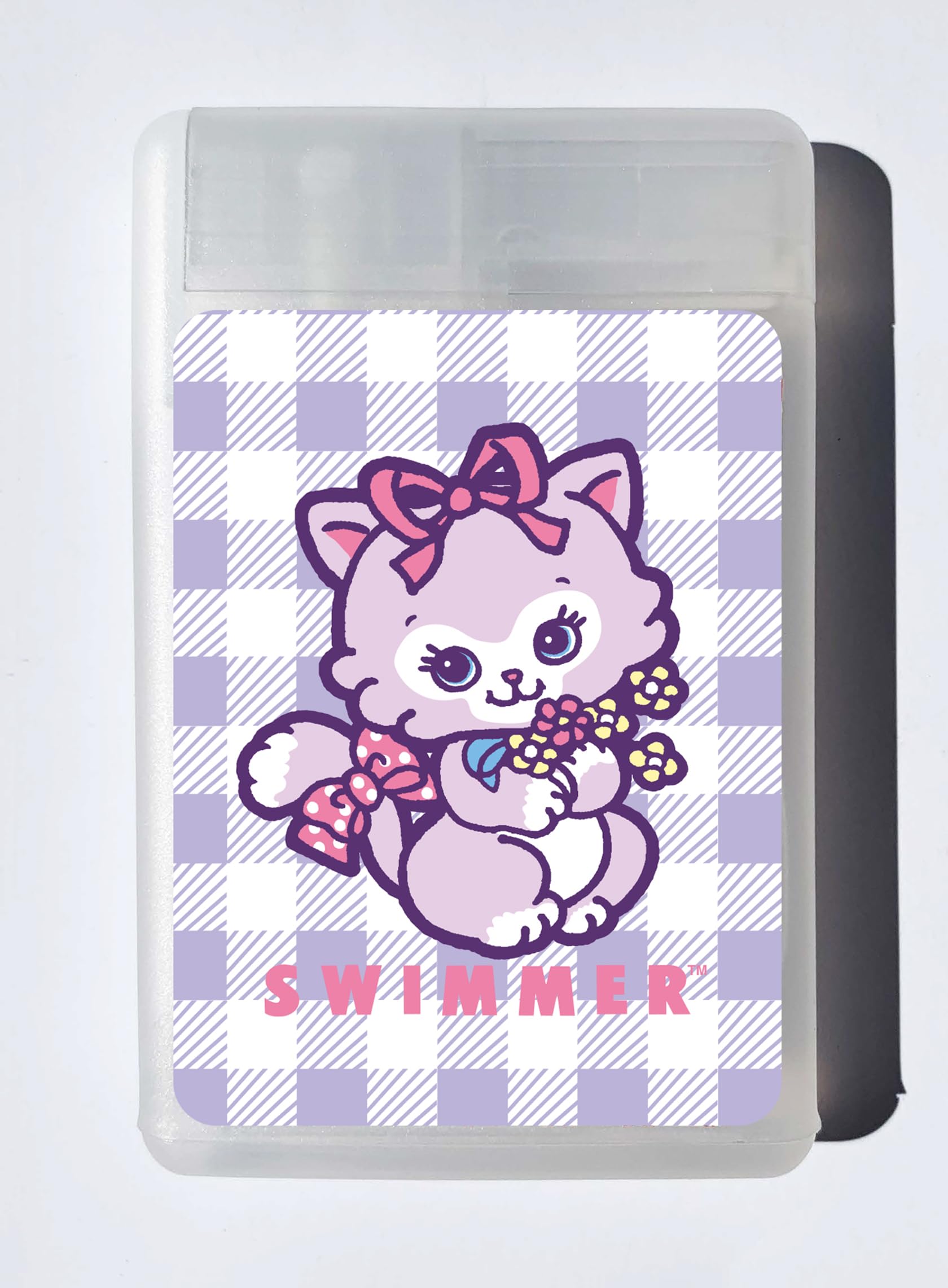 

Shinada Global SWIMMER ALCO 25мл Спиртовой спрей для рук x x Мечтательный спрей, Кэмми, 5,5 1,2 8,5см, Дезинфицирующий, Чистый, Животное, Пловец, фиолетовый