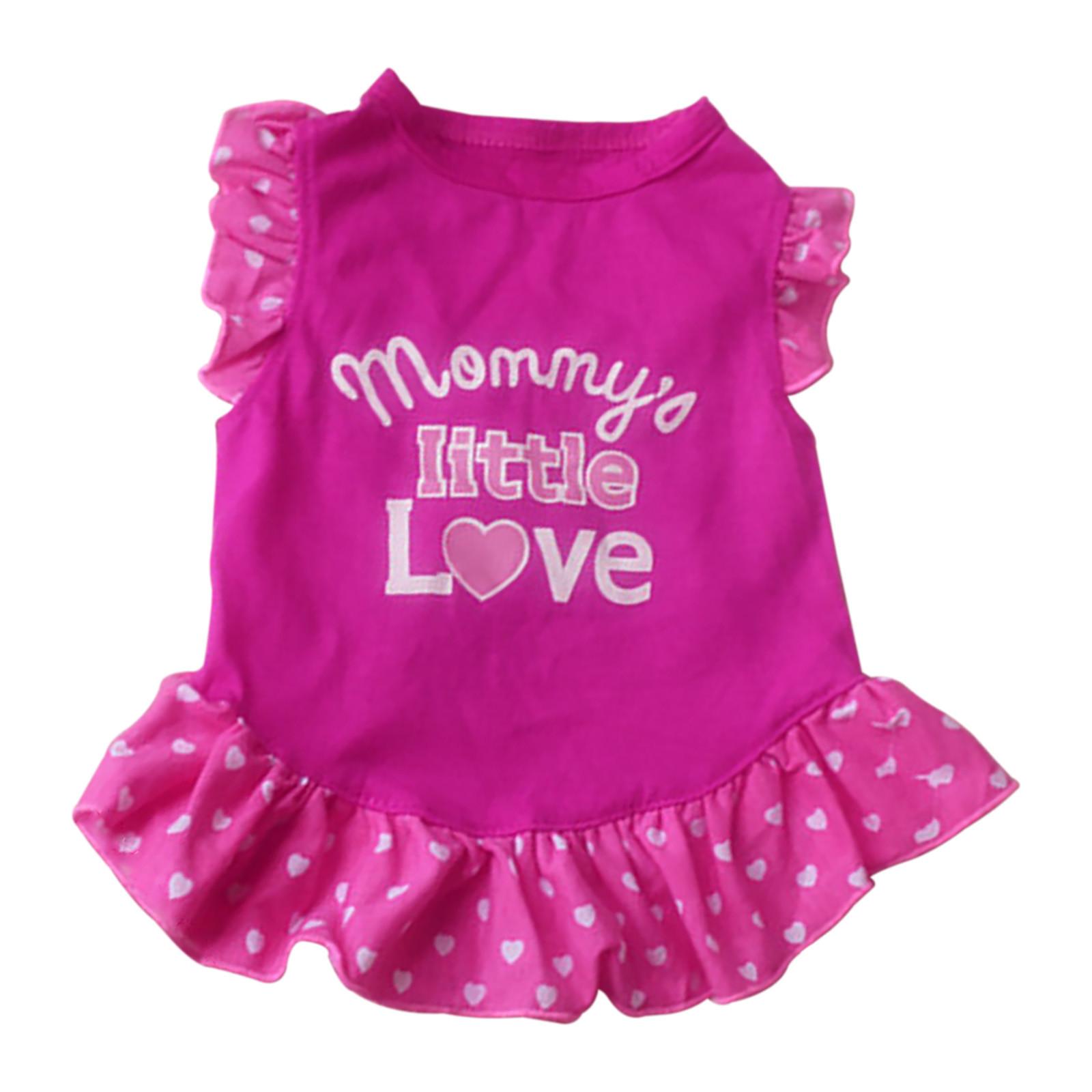 

Pet Summer Clothing New Pet Clothing And Dog Clothing Cotton Flying Skirt