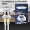 2/5 Pairs Leak-proof Sewer Sink Connection Gasket Silicone Basin Faucet Sealing Ring