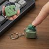 1/2 Pcs Seagull Mine Button Keychain Rechargeable Fidget Clicker with Real Sound