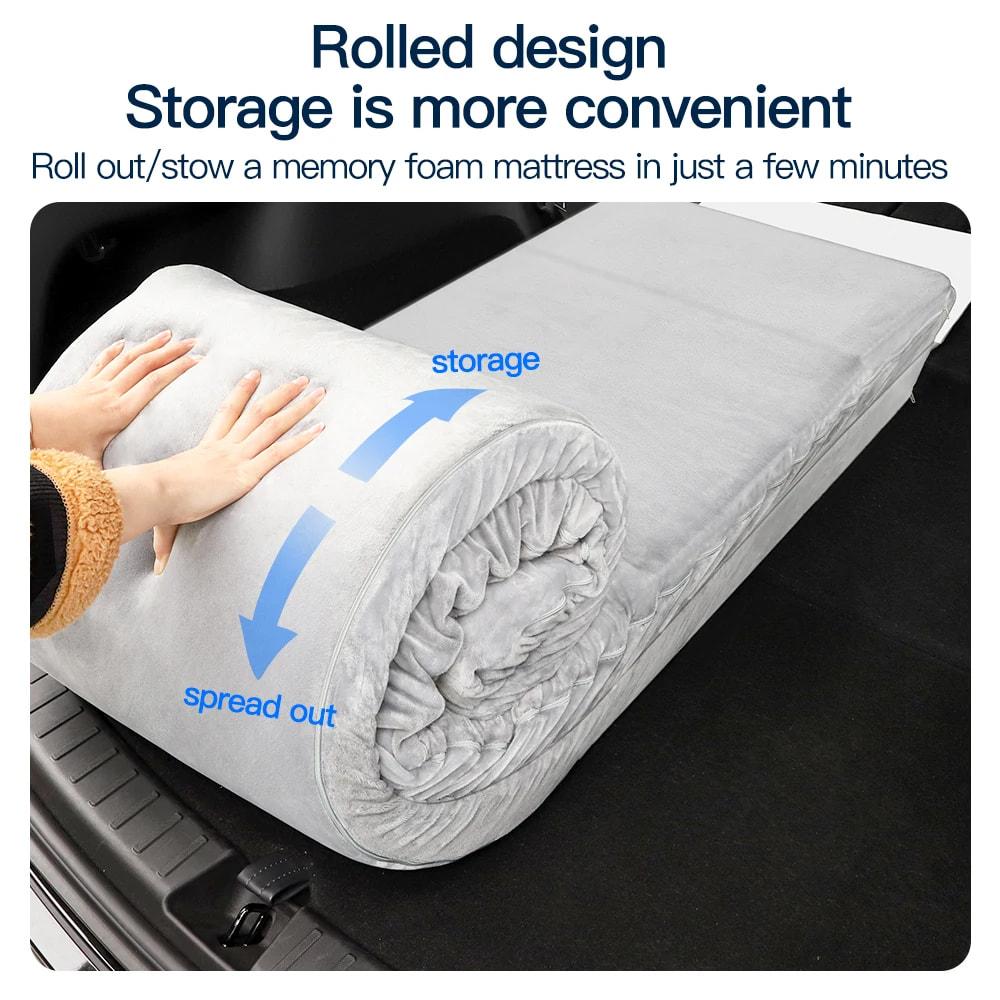 Для Tesla Model Y автомобильный воздушный матрас кемпинг надувной портативный складной — фото 4