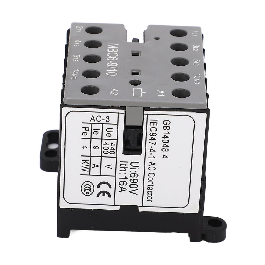Contactor DC 16A Ignifug Sensibilitate Ridicată Rulment Puternic Mini Contact Electric 24V