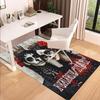 1PC Custom Name Day Dead Celebration Theme Floor Mat Ideal for Living Room, Game Rooms, Office, Bedroom,Floor Mat Playful Design