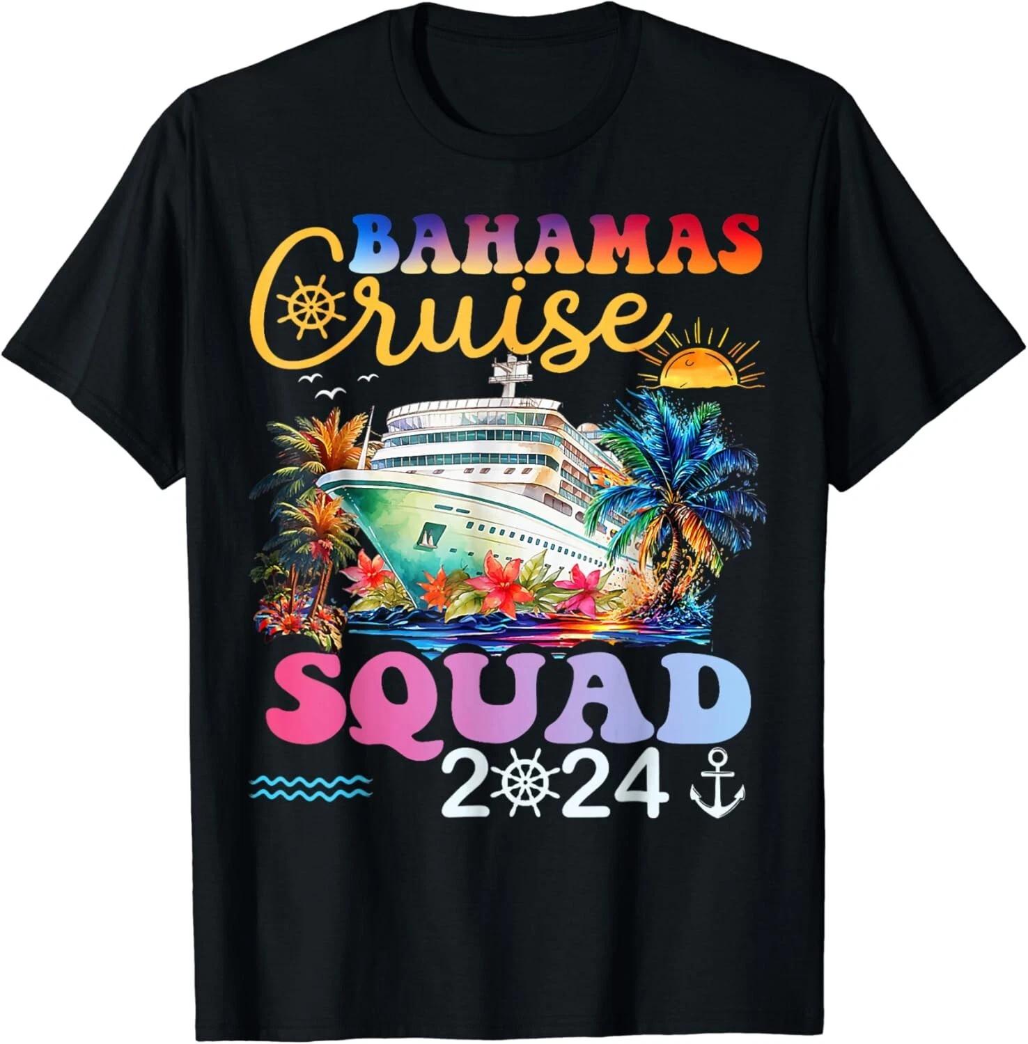 Family Cruise Bahamas 2024 Summer Matching Gift Unisex T-Shirt 4XL