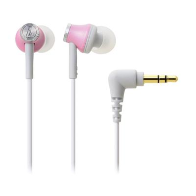 Audio Technica Canal Earphones Light Pink LPK ATH-CK330M