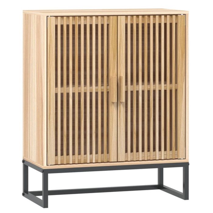 VidaXL Buffet, Sideboard with Wooden Door, Cupboard with Storage, Living Room Furniture, Scandinavian, 352111