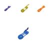 Cavo Dati USB Intrecciato in Nylon per Android V8 con Connettore Micro per Ricarica e Sincronizzazione di Smartphone
