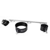 SM Restraint Kit with Locking Leather Handcuffs and Neck Rod